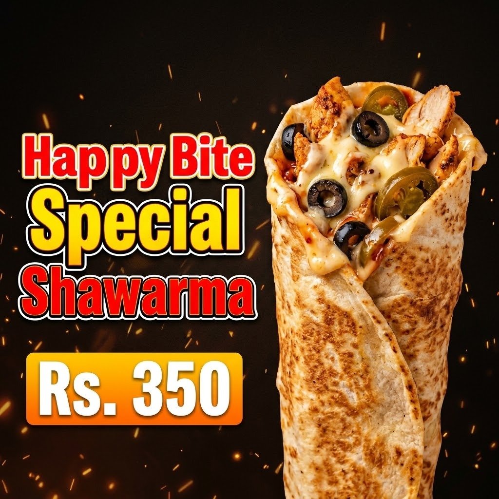 Happy Bite Special Shawarma - بیبی بائٹ سپیشل شوارما