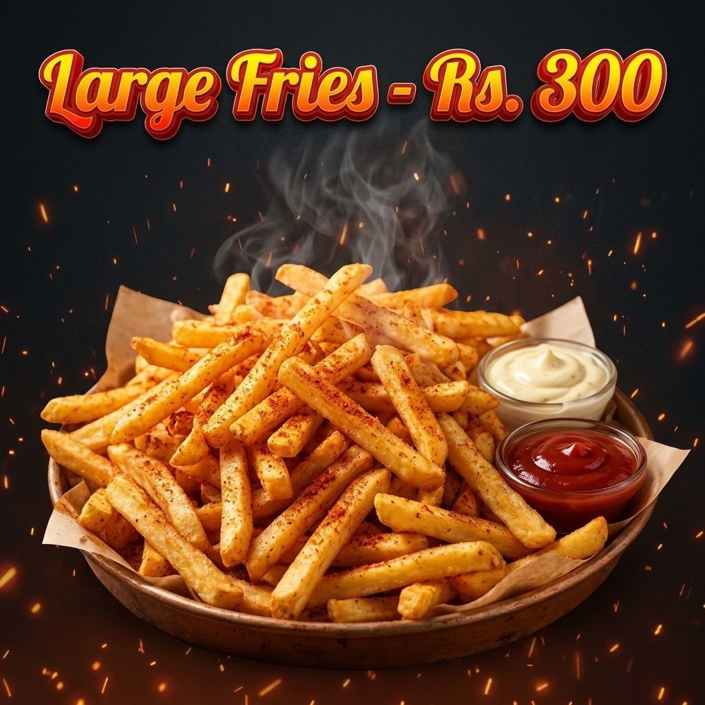 Large Fries - لارج فرائز